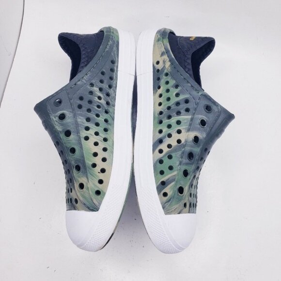 Skechers Green Camo Guzman Steps Slip On Water Shoes Sneakers Boys Youth Size 4 - Picture 9 of 13